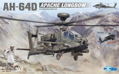 SNOWMAN SP-2601 1/35 AH-64D Apache Longbow • 56.09€