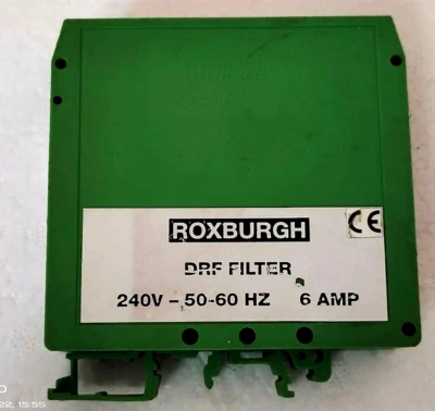 ROXBURGH DRF FILTER 240V - 50-60 HZ 6 AMP AMOS NO 993.02.100.010 - Image 1 of 4