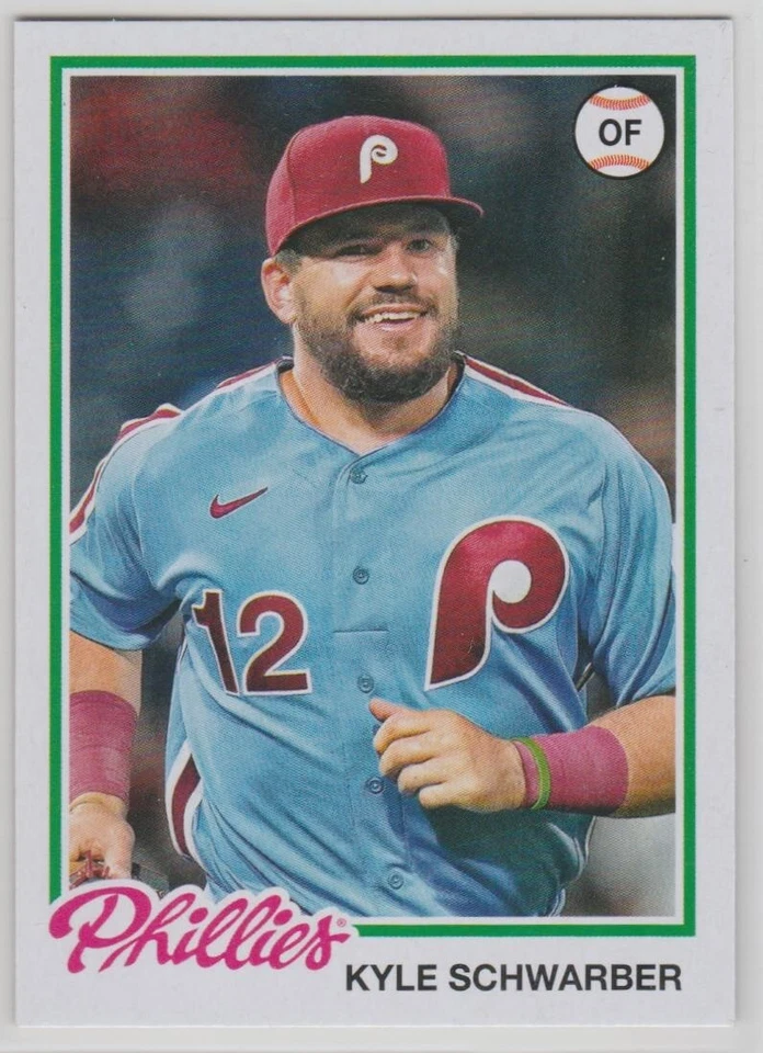 2022 Topps Archives #141 Kyle Schwarber Philadelphia Phillies - Image 1 of 1