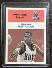 Ray Allen 1998-99 Fleer Tradition Vintage ‘61 Parallel SP Card #108 Bucks