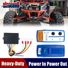12V 100ft Recovery Wireless Winch Remote Control for Can-am Defender Commander