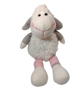 Calentadores rosas de pierna colgante de cordero de 14" juguetes mejor hechos peluche suave relleno Lovey 2017 - Imagen 1 de 9