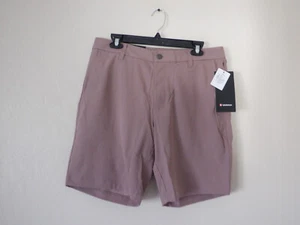 Lululemon Commission Short 9" Classic Fit Twilight Rose TWRS Men Size 33 New Tag - Picture 1 of 3