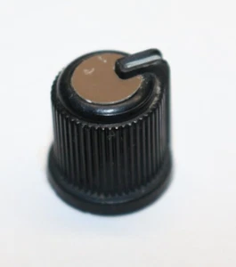 REPLACEMENT KNOB vintage Peavey mixer board dark brown knob ORIGINAL 5/8" x 5/8" - Picture 1 of 4