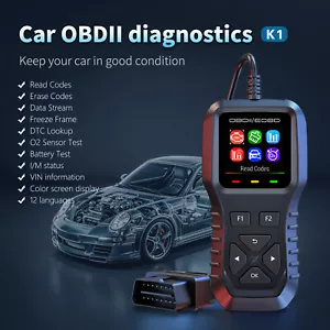 Scanner OBDII Automotive Lettore Codice OBD Strumento Diagnosi Auto Verifica Guasto Motore - Foto 1 di 18