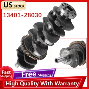 NEW Crankshaft 13401-28030 1340128030 for Toyota 2AZ Engine Direct Replacement - Picture 1 of 15