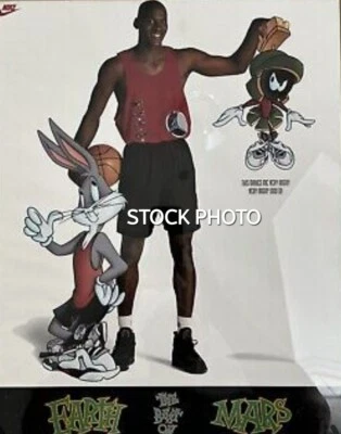 AIR JORDAN Space Jam NIKE poster Best on Earth/Best on Mars Jordan Bugs Bunny - Image 1 of 4