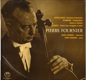 PIERRE FOURNIER / DOREL HANDMAN "RECITAL" LP CONCERT HALL M 2298 - Picture 1 of 3