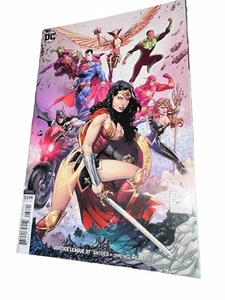 JUSTICE LEAGUE #37 (9.8) VARIANTEN COVER/V.NAHUELPAN/DC COMICS - Bild 1 von 2