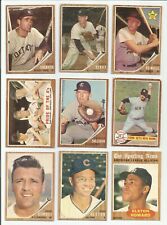 1962 Topps Lot of 9 #20 R. Colavito 48 99 Boog Powell RC 127 184 235 402 446 473