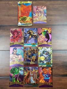 Vtg 1995 Inaugural Edition Marvel Metal Fleer Open Card Pack Venom Alternate - Picture 1 of 6