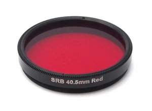 SRB 40.5mm Red Screw In Filter - UK Dealer - Picture 1 of 2