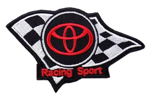 TOYOTA RACING EMBROIDERED PATCH IRON/SEW ON 4-1/8" x 2-3/8" NHRA SPORT NASCAR - Bild 1 von 2