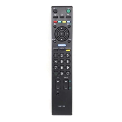 New Replace RM-715A LED TV Remote Control For Sony RM-791 RM-836 RM-837 RM-YDO21 - Image 1 of 4