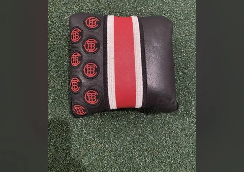 The Buck Club-  Ohio State Buckeyes Blackout Helmet Putter Release 2019 Rare Cover