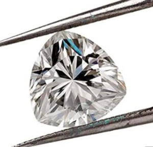 Bianco Loose Moissanite Pietra D Colore 6.50 MM Cubico VVS1 Con Certificato - Picture 1 of 8