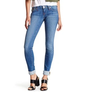 Jeans nuovi con etichette marca True Religion denim azalea skinny gamba pantaloni donna taglia 24 - Foto 1 di 7