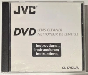 DVD Lens Cleaner Eight Language JVC CL DVDLAU Visual And Audio Check Image Check - Picture 1 of 12