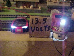 G,S,HO Waagen ZUG Motor, Hofbeleuchtung, BLDG'S 6ea variable LED 1,5 -19V DC - Bild 1 von 7
