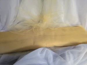 Tulle 54" wide by the yard 26colors to choose, craft, bows, tutu, etc - Picture 1 of 38