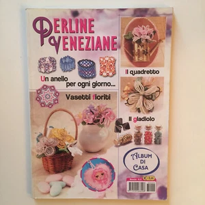 Perline veneziane Album di casa N.9 anello fiori bomboniere - Picture 1 of 2