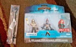 Funko Hero World Series 8 Trench Creature, Arthur Curry, Mera Target Exclusive - Picture 1 of 2