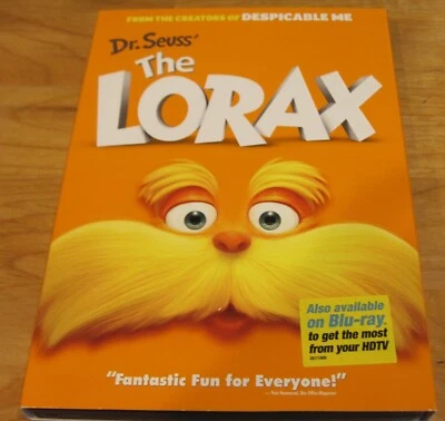 DVD Movie: The Lorax Dr. Suess Family PG - Image 1 of 2