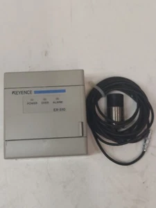 EX-500 510 + EX-022 KEYENCE CONTROLLER + SENSOR HEAD USED EXCELLENT CONDITION - Picture 1 of 11