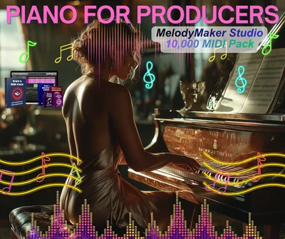 Piano For Producers: Over 5,000 Progressions. Niko's MIDI Chord Pack - + Bonuses - Image 1 of 4