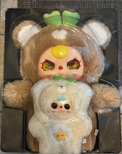 Authentic Baby Three 1000% & 400% Big Baby Plush - Special Gold Glitter Eyes - Picture 1 of 3