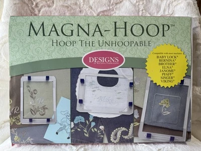 Magna Hoop - Hoop The Unhoopable Baby Lock Brother 5x7 Machine Embroidery Hoop  - Image 1 of 2
