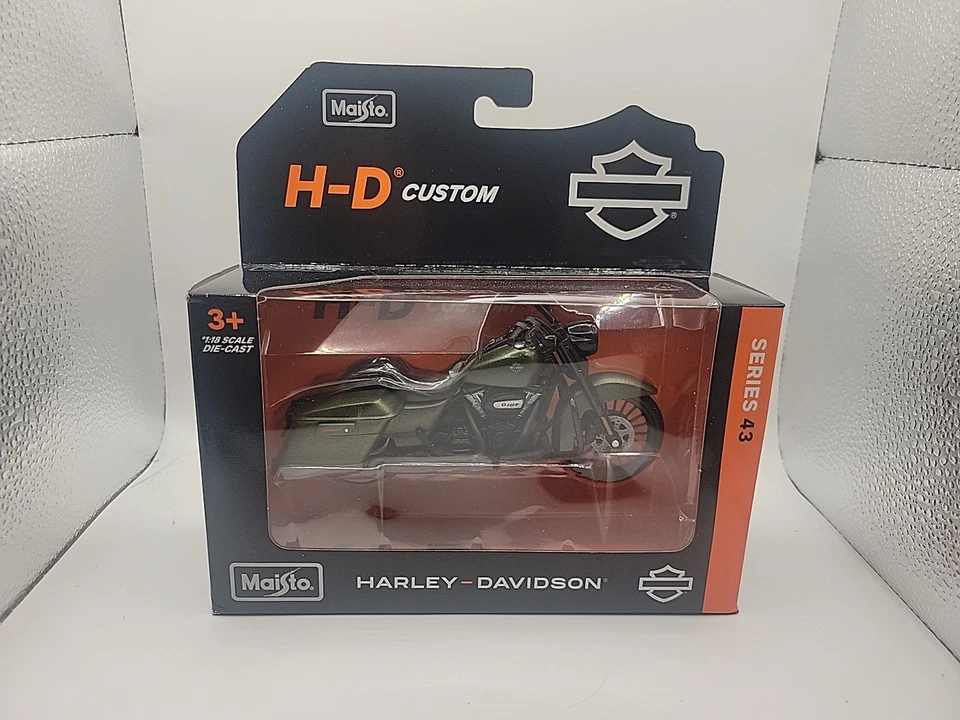Harley Davidson Maisto 2022 Road King Special H-D Custom Series 43 - escala 1:18  Foto 1 de 1