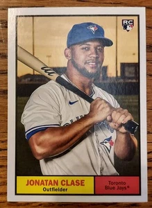 2024 Topps Archives Jonatan Clase ROOKIE Card!! Toronto Blue Jays!! - Picture 1 of 2