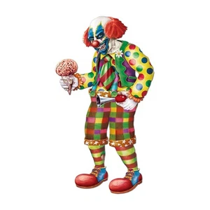 Beistle 5' 6" Jointed Zombie Clown 01454 - Picture 1 of 1