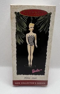 Hallmark Keepsake "Barbie Debut 1959" Ornament 1994 Mattel New Collector Series - Picture 1 of 6