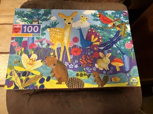 Rompecabezas Life On Earth 100 piezas de eeBoo 18"x27" pulgadas - completo - Imagen 1 de 13