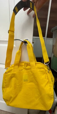 TRIPP Holdall 17l Capacity Luggage Travel Bag Yellow Double Handle 41X18X33 BNWT - Image 1 of 4