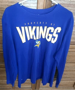 Nike Minnesota Vikings Dri Fit Para Hombres 2XL XXL Camiseta Manga Larga Camiseta Púrpura - Imagen 1 de 5