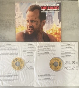 Die Hard3 : Die Hard With a Vengeance (Laserdisc, 1995) Widescreen Ed.-Good Cond - Picture 1 of 4