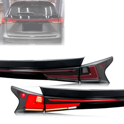 Conjunto de kit de lanternas traseiras de LED para Lexus NX300 NX300h NX200t 2015-2021 - Imagem 1 de 4
