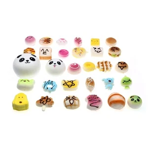 30 Pcs Simulierter Brot Donut Cake Anhänger Kuchenbrötchen Telefonriemen - Zdjęcie 1 z 12