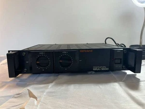 AMPLIFICADOR DE POTENCIA DE 2 CANALES SERIE SONIDO PROFESIONAL ROLAND SRA-1200 Negro POTENCIA - Imagen 1 de 8