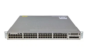 Cisco WS-C3850-48P-S 48-Port Gigabit PoE+ Switch 2 x PSU PWR-C1-715WAC - Bild 1 von 2