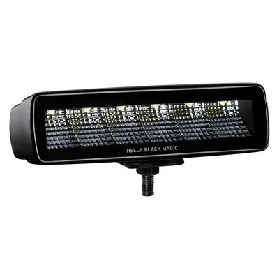Hella 358176201 Black Series Mini Flood Beam LED Light Bar - Image 1 of 4