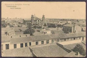 Spain Postcard Torrevieja Panoramic View Unused  - Picture 1 of 2