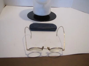 DE COLECCIÓN SIN MARCA 12K GF? MARCOS DE ALAMBRE PARA GAFAS USADOS CON ESTUCHE - Imagen 1 de 13