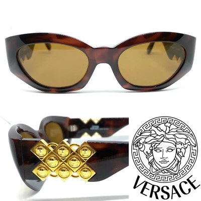 Gafas de sol Gianni Versace Mod.420/D Col.900 vintage con gafas de sol Rihanna 210713 Foto 1 de 4