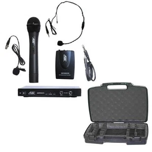 Sistema de micrófono inalámbrico de doble canal Audio2000'S 6023 VHF, COMBO-NUEVO - Imagen 1 de 9