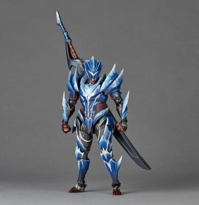 Kaiyodo Amazing Yamaguchi Revoltech Monster Hunter Rise Sunbreak Lunagaron Foto 1 de 4