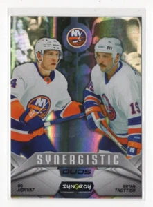 2024/25 UPPER DECK SYNERGY BO HORVAT BRYAN TROTTIER SYNERGISTIC DUOS - Picture 1 of 1